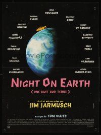7z551 NIGHT ON EARTH French 15x21 '92 directed by Jim Jarmusch, Winona Ryder, Gena Rowlands!