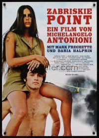 7z216 ZABRISKIE POINT German R09 Michelangelo Antonioni's bizarre movie about teen sex!