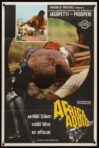 7z217 ADIOS AFRICA ItalianEnglish 1sh '67 Jacopetti & Prosperi's Africa Addio!