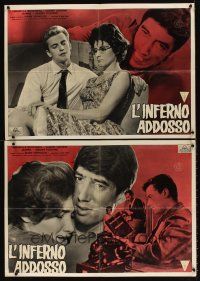 7z229 ACCOMPLICES 2 Italian photobustas '59 L'Inferno Addosso, Annabella Incontrera, Sandro Korso!