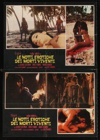 7z255 SEXY NIGHTS OF THE LIVING DEAD 3 Italian photobustas '80 Joe D'Amato's sexy zombie spoof!