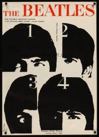 7z134 HARD DAY'S NIGHT REPRODUCTION English 24x34 '90s The Beatles, rock & roll classic!