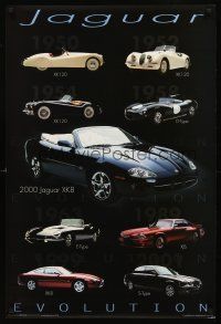 8a633 JAGUAR EVOLUTION commercial poster '00s cool Greg Smith photos of British classics!