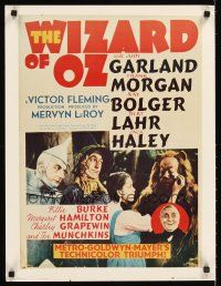 8a704 WIZARD OF OZ commercial poster '78 Victor Fleming, Judy Garland all-time classic!