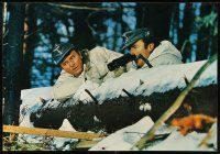 8a362 WHERE EAGLES DARE 2 color ItalUS 27x39 stills '68 soldiers Clint Eastwood & Richard Burton!
