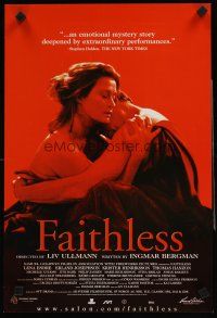 8a481 FAITHLESS special 14x20 '00 written by Ingmar Bergman, Liv Ullman directed, Trolosa!