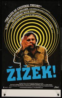 8a338 ZIZEK! special Canadian 14x22 '05 cool image from Slavoj Zizek biography!