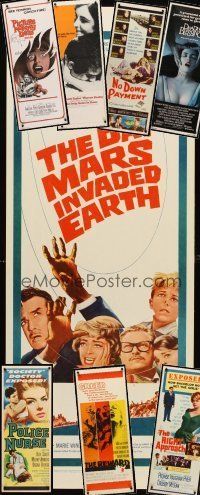 8b047 LOT OF 31 UNFOLDED INSERTS '53 - '81 Day Mars Invaded Earth, Only Game in Town & more!