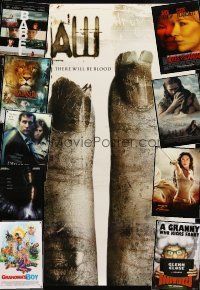 8b050 LOT OF 40 UNFOLDED DOUBLE-SIDED ONE-SHEETS '98 - '07 Saw II, Narnia, Zorro & more!