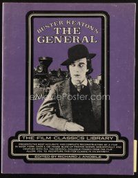 8b229 BUSTER KEATON'S THE GENERAL first edition softcover book '75 recreating it in images & words!