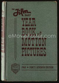 8b201 FILM DAILY YEARBOOK OF MOTION PICTURES 47th edition hardcover book '65 loaded with info!