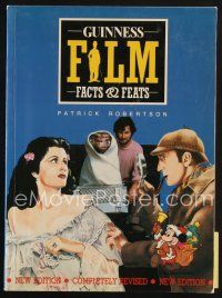 8b236 GUINNESS FILM FACTS & FEATS revised edition English softcover book '85 heavily illustrated!