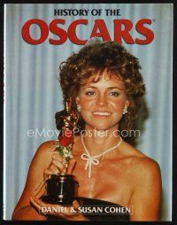 8b205 HISTORY OF THE OSCARS first edition hardcover book '86 Academy Award winners!