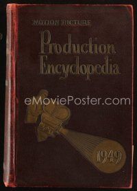 8b214 MOTION PICTURE PRODUCTION ENCYCLOPEDIA hardcover book '49 movie info over the past 5 years!