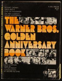 8b249 WARNER BROS. GOLDEN ANNIVERSARY BOOK first edition softcover book '73 celebrating 50 years!