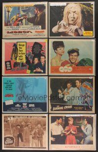 8b012 LOT OF 99 LOBBY CARDS '38 - '92 Butterfield 8, One Two Three, Burning Cross & more!