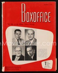 8b073 BOX OFFICE exhibitor magazine Oct 30, 1954 Last Time I Saw Paris, Frank Sinatra, John Ford
