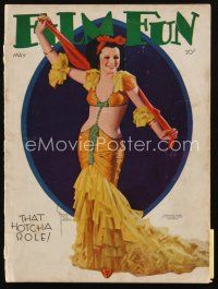 8b170 FILM FUN magazine May 1932 art of sexy Margaret Poggi in That Hotcha Role by Enoch Bolles!