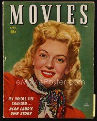 8b138 MODERN MOVIES magazine April 1944 sexy Lana Turner starring in Marriage is a Private Affair!
