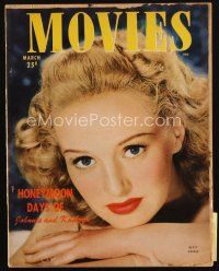 8b143 MODERN MOVIES magazine March 1948 Bette Grable in This is the Moment!