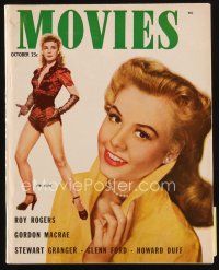 8b149 MODERN MOVIES magazine October 1951 sexy Vera Ellen close up & full-length by Virgil Apger!
