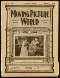 8b065 MOVING PICTURE WORLD exhibitor magazine October 14, 1916 baseball, Pickford, Civilization!