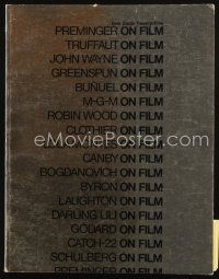 8b171 ON FILM magazine '70 articles by Bogdanovich, Preminger, Canby, Greenspun & Schulberg!