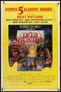 8c173 DEER HUNTER 1sh '78 directed by Michael Cimino, Robert De Niro, Christopher Walken!
