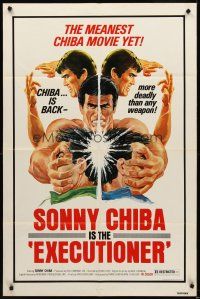8c210 EXECUTIONER 1sh '78 Chokugeki! Jigoku-ken, the meanest Sonny Chiba movie yet!