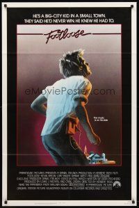 8c242 FOOTLOOSE int'l 1sh '84 teenage dancer Kevin Bacon has the music on his side!