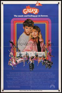 8c282 GREASE 2 advance 1sh '82 Michelle Pfeiffer in her first starring role, Maxwell Caulfield