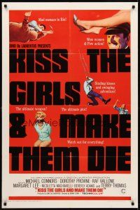 8c381 KISS THE GIRLS & MAKE THEM DIE 1sh '66 Henry Levin's Se tutte le donne del mondo!
