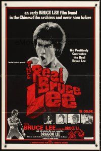 8c587 REAL BRUCE LEE 1sh '73 action images from Hong Kong kung fu documentary!