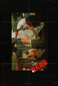 8c591 REDS 1sh '81 Warren Beatty as John Reed & Diane Keaton in Russia!