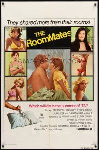 8c619 ROOMMATES 1sh '73 these sexy girls they shared more than their rooms!