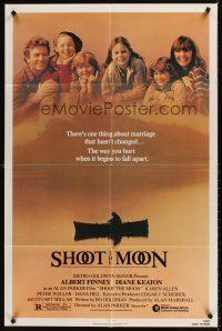 8c669 SHOOT THE MOON 1sh '82 Albert Finney & Diane Keaton can't fall out of love!