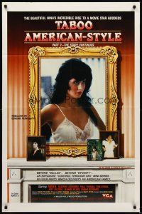 8c788 TABOO AMERICAN STYLE 2 THE STORY CONTINUES video/theatrical 1sh '85 Nina's rise to stardom!