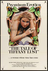 8c793 TALE OF TIFFANY LUST 1sh '81 Radley Metzger premium erotica, her time has come!