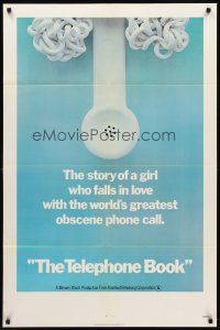 8c816 TELEPHONE BOOK 1sh '71 greatest obscene phone call, written & directed by Nelson Lyon!