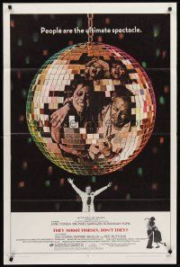 8c836 THEY SHOOT HORSES, DON'T THEY int'l 1sh '70 Jane Fonda, Sydney Pollack, cool disco ball image!