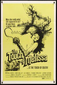 8c868 TOUCH OF MELISSA 1sh '72 sex with the Devil, a story of exorcism!