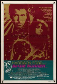 8d496 BLADE RUNNER Aust 1sh '82 Ridley Scott sci-fi classic, Harrison Ford, different art!