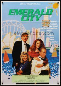 8d505 EMERALD CITY Aust 1sh '88 John Hargreaves, Robyn Nevin & sexy Nicole Kidman!