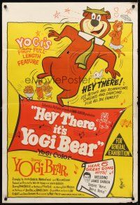 8d514 HEY THERE IT'S YOGI BEAR Aust 1sh '64 Hanna-Barbera, Yogi's first full-length feature!