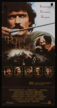 8d870 ROBIN HOOD Aust daybill '91 Patrick Bergin in the title role, Uma Thurman as Marian!