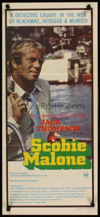 8d890 SCOBIE MALONE Aust daybill '75 close up of a new excitingly different Jack Thompson!