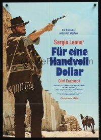 8d145 FISTFUL OF DOLLARS German R73 Sergio Leone, Clint Eastwood is perhaps most dangerous man!