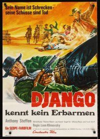 8d201 SOME DOLLARS FOR DJANGO German '68 Pochi Dollari per Django, art of spaghetti western action!