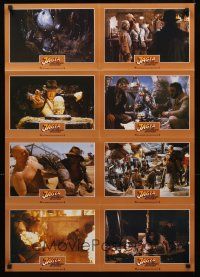 8d263 RAIDERS OF THE LOST ARK German LC poster '81 classic Harrison Ford & Karen Allen!