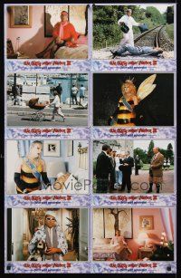 8d244 LA CAGE AUX FOLLES 3 German LC poster '86 wacky images of Michel Serrault & Ugo Tognazzi!